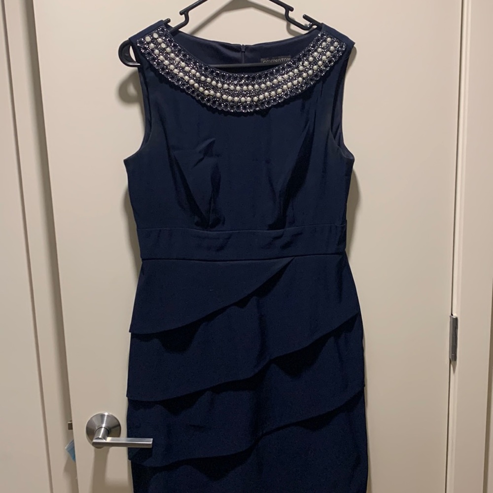 Navy Blue formal Dress
